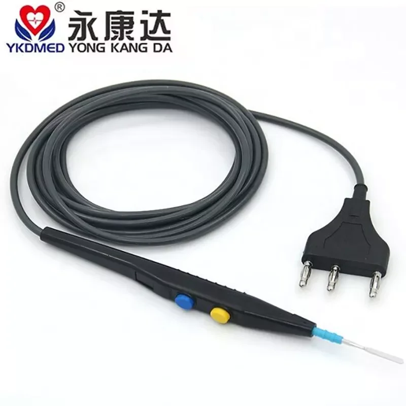 

ESU Pencil 3P Banana Plug electrosurgery Repeat Electric knife Pen Silicone Wire High Temperature Resistance Scalpel Tool