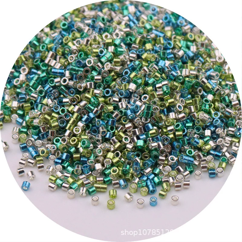 1680pcs Japan Metallic Glass Beads 11/0 Uniform Japanese Glass Seedbeads for DIY Jewelry Making Women Garment Craft Accessories