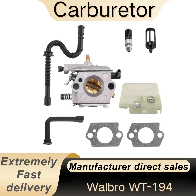 

Bongo 3 MS260 Carburetor Kit Air Filter MS240 Stl 024 026 WT-194 Chainsaw Carb