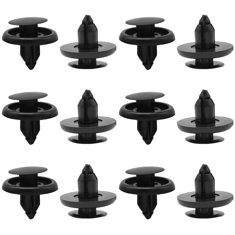 50X Engine Under Cover Clips Bumper Wheel Arch Fender Shield Splash Guard Screws Push Rivets For Toyota Camry Corolla RAV4 Lexus
