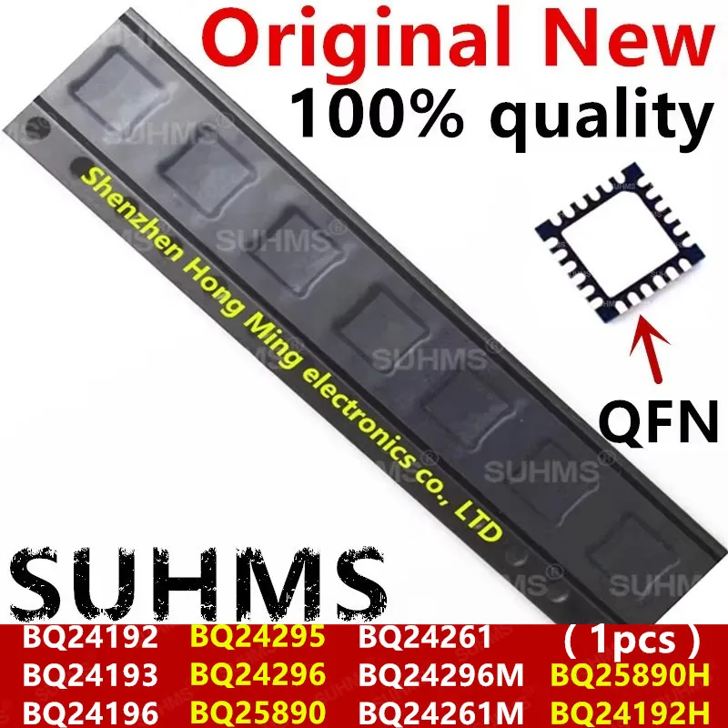 (1) 100% Mới BQ24196 BQ24192 BQ24192H BQ24296 BQ24296M BQ24261 BQ24261M BQ25890 BQ25892 BQ25890H BQ24193 Qfn Chipset