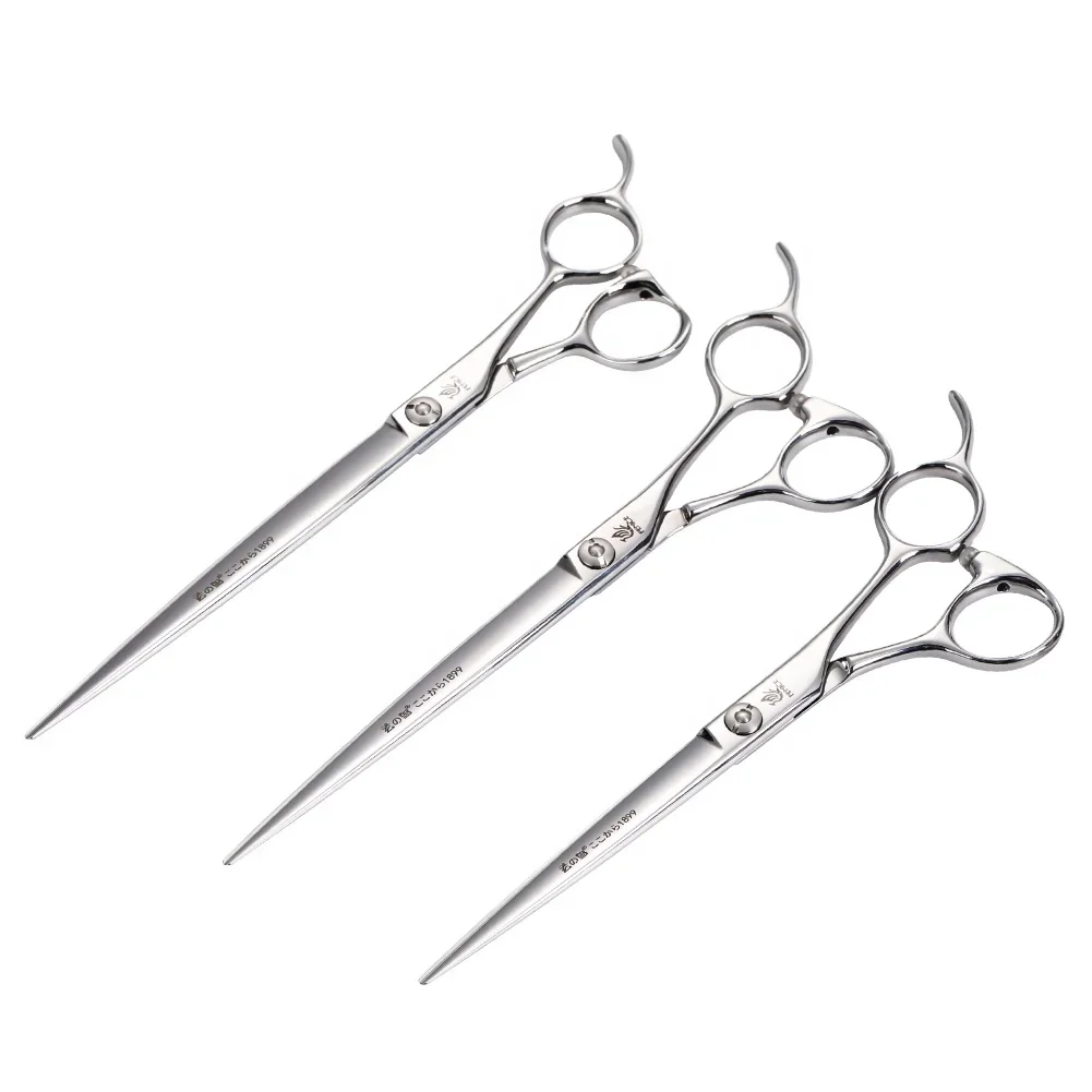 Fenice ATS 314 Alloy Steel Sharp Blade Fenice Professional Pet Grooming Straight Scissors