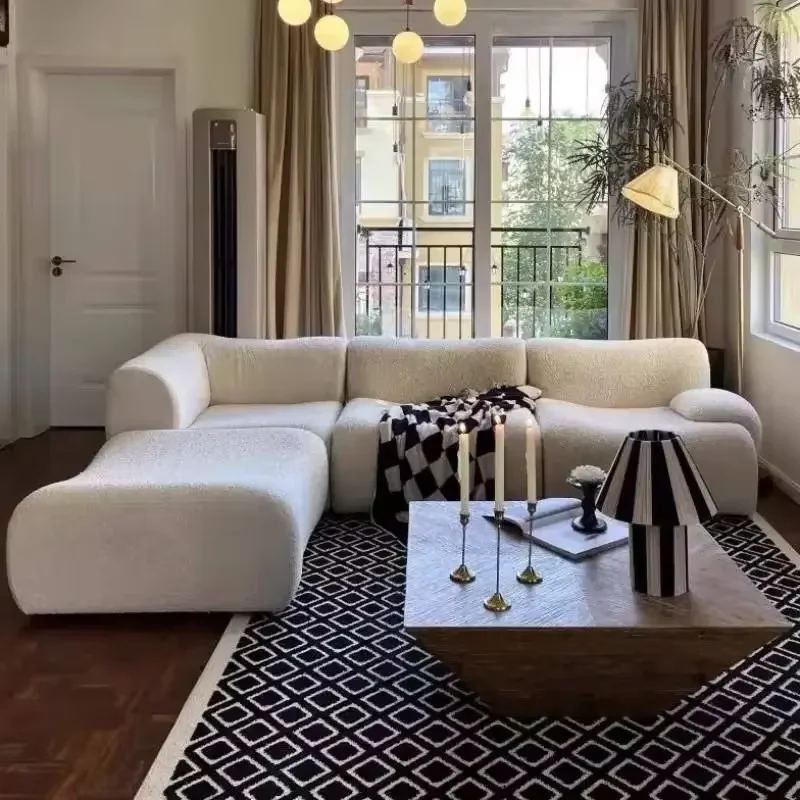 Queen Italian Living Room Sofas European Large Nordic Armchair Sofas Double Modern Designer Divano Da Soggiorno Home Furniture