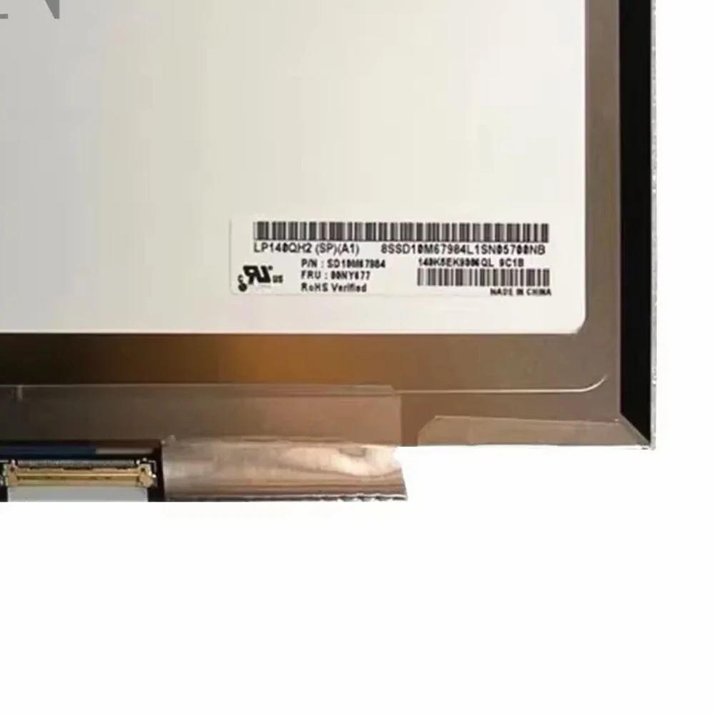 

LP140QH2 SPA1 14" WQHD LED LCD Replacement Screen Display 2560*1440
