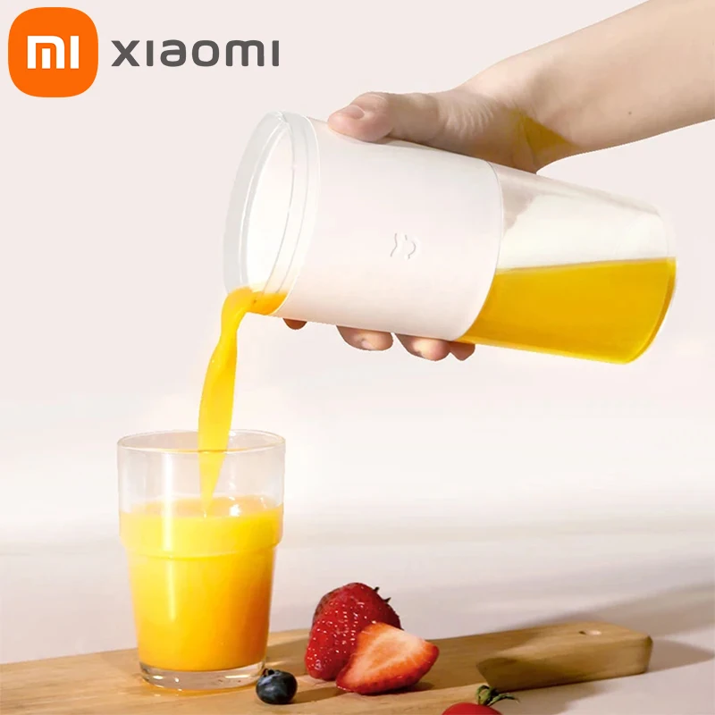 

XIAOMI MIJIA Mini Portable Blender Electric Fruit Juicer Machine Orange Juicer Kitchen Food Processor Maker Juice Extractor Home