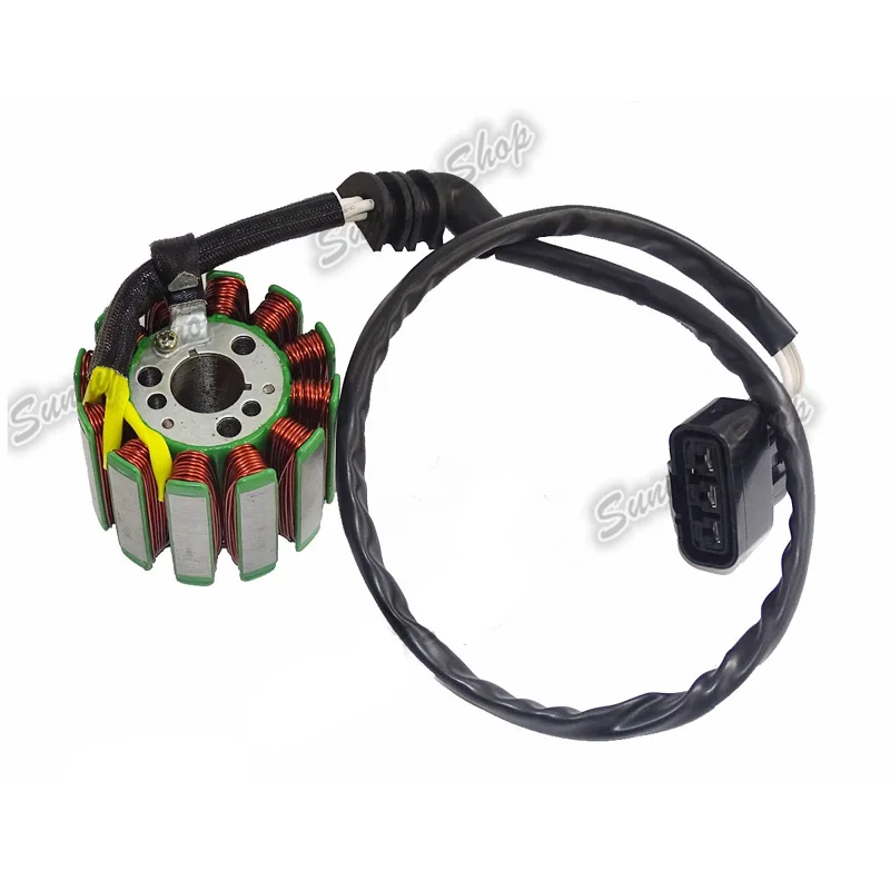 waase For Yamaha YZF R1 2004 2005 2006 2007 2008 Engine Magneto Generator Charging Alternator Stator Coil view 2