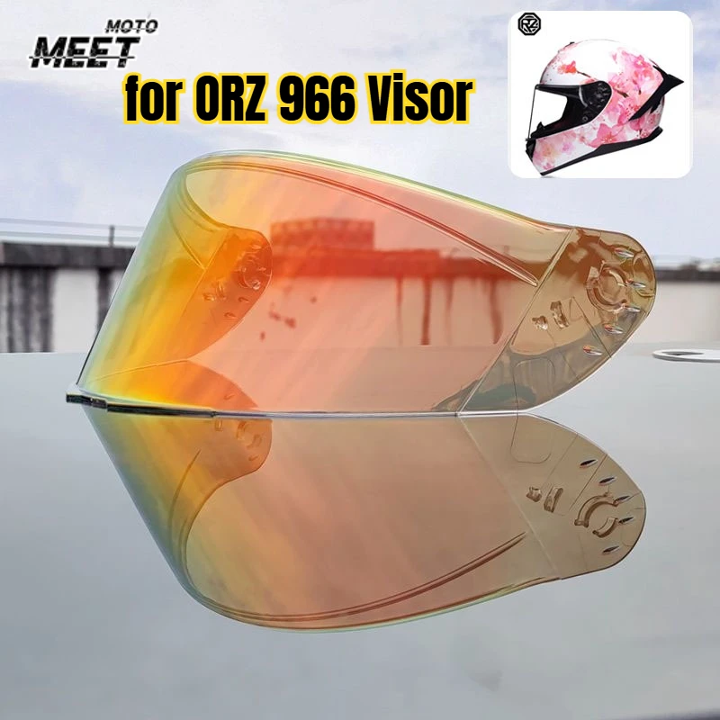 

Motorcycle Helmet Visor Shields Replacement for ORZ 966 Visor Helmet Windshield Uv Protevtion Accessories Viseira Capacete
