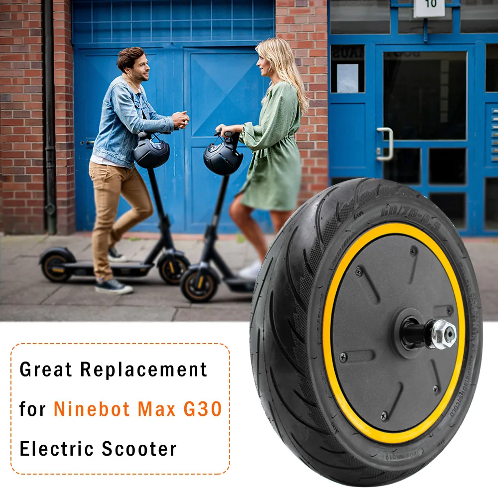 60/70-6.5 Motor Engine Electric Scooter 350W Engine Wheel For Ninebot Max G30 Electric Scooter Rear Driving Wheel Tire Motors