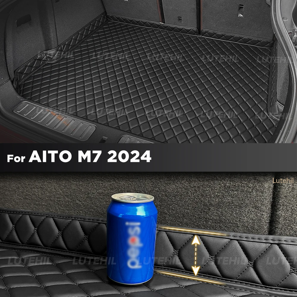 

For AITO M7 2024 Car Trunk Mat Car Cargo Liner Protective Pad Interior Accessories