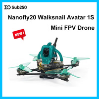 New Sub250 Nanofly20 2 Inch F4 5A 4in1 AIO FC Walksnail Avatar 1S With Elrs 2.4G /TBS Nano RX Mini FPV Drone