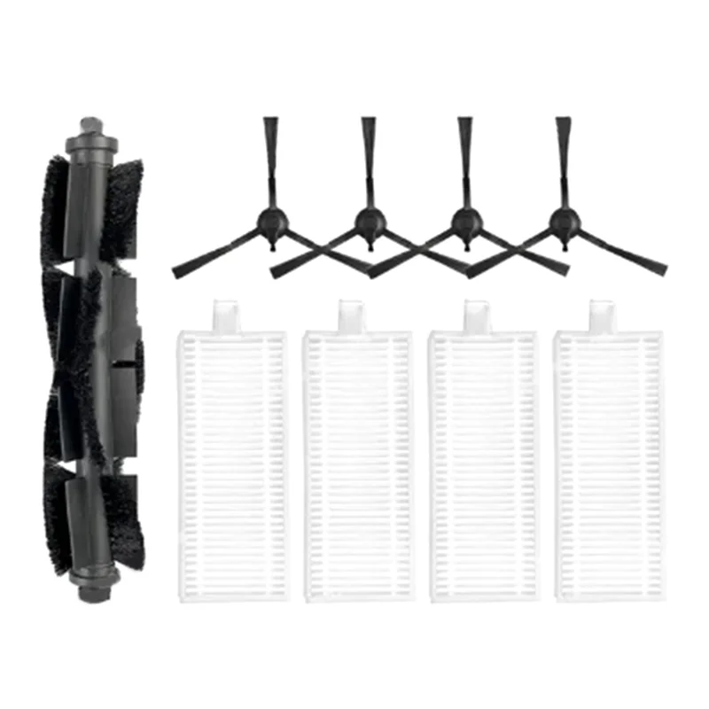 AT28-совместим с EZVIZ RE4/RE4 Plus/RE5/RE5 Plus, запасные части, аксессуары, основная боковая щетка, фильтр