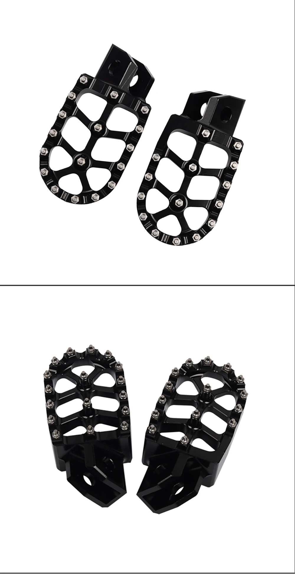 Dirt Bike Motorrad Fußrasten Fußstützen Pedale für Yamaha TTR90 TTR110 TTR125 TTR250 TTR 90 110 125 250 Zubehör – Detail 15