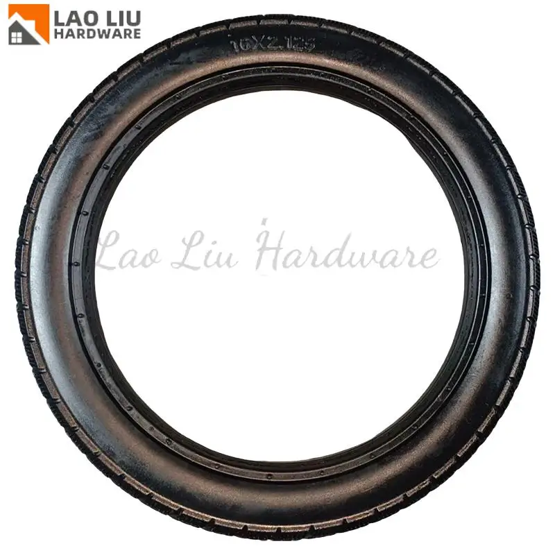 Pneumatici pieni, pneumatici non gonfiabili, 16 pollici, accessori per veicoli elettrici 16x2.125