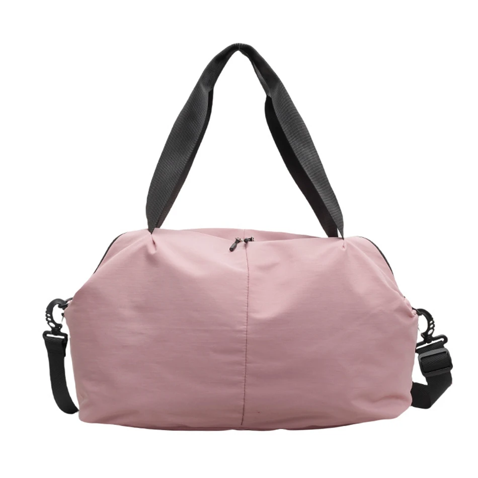 

Women Yoga Fitness Bag Leisure Dry Wet Separation Swimming Bag Large Capacity Lightweight Travel Duffel Bag