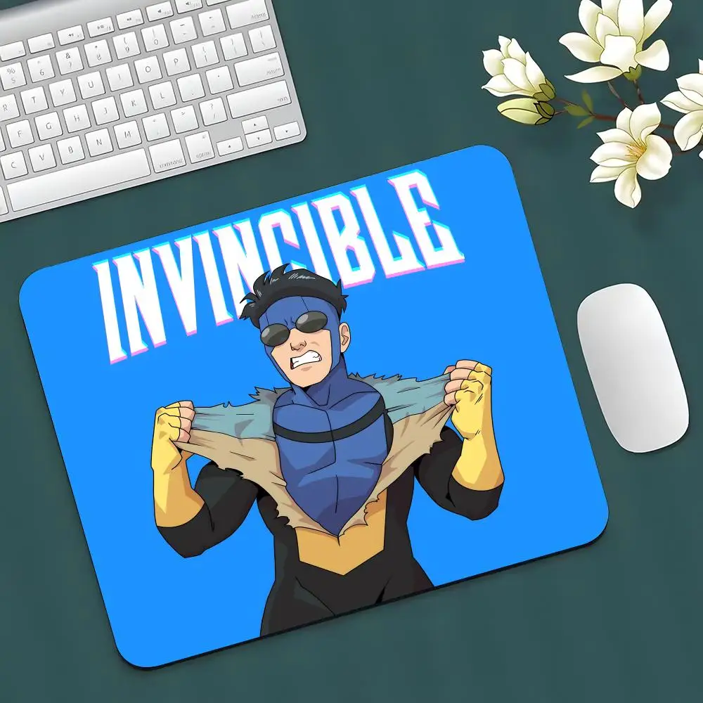 Anime I-Invincible Mouse Pad Rubber Antislip Keyboard Pad Mousepad Gaming Accessories XXL Office Computer Mat