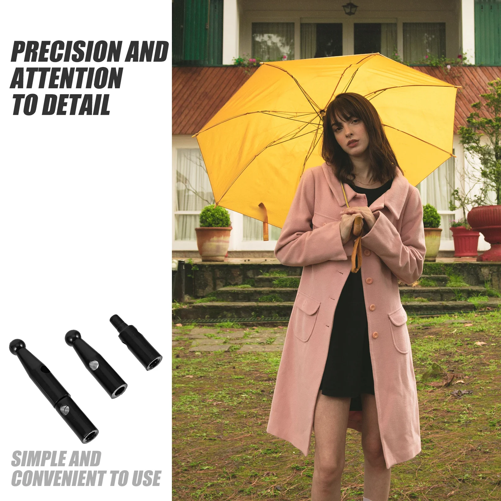 

10Pcs Umbrella Tail Beads Straight Solid Replacement Accessories Quick Fix Outdoor Umbrella Tail Beads Replacement