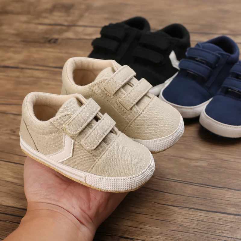 

Baby Shoes Boys Canvas Casual Soft Sole Non-slip Newborn Children Walker Sneakers