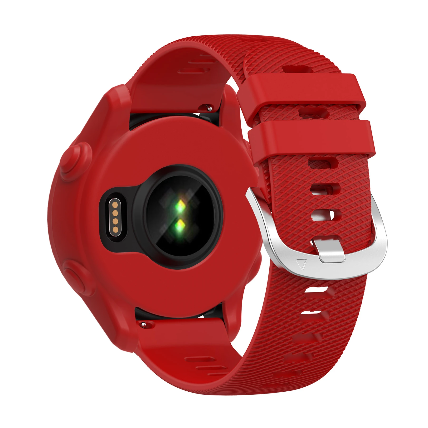 Silikonarmband + Schutzhülle für Garmin Forerunner 255 265, Ersatz-Uhrenarmband – Detail 24