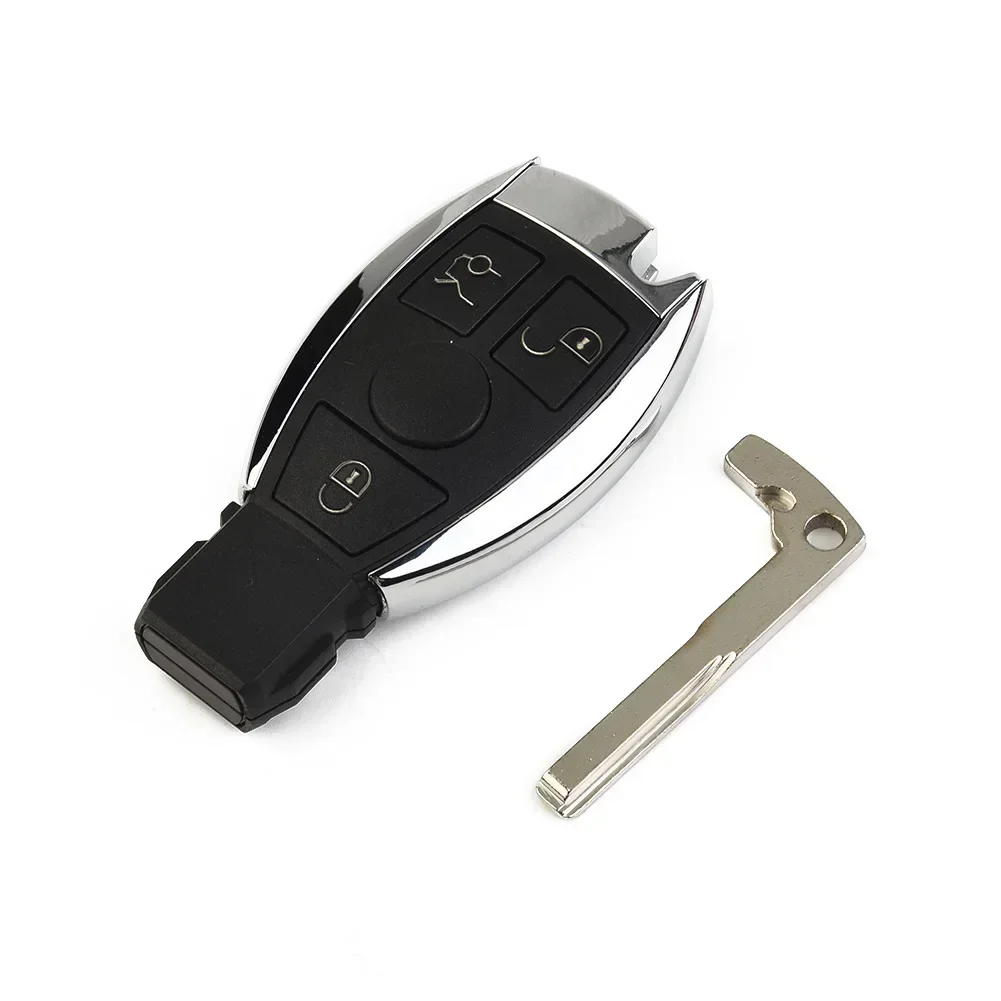 

CAR Key Shell Remote 1pc Black Case For Mercedes C G E R S Class Plastic & Stainless Steel High Quality Replacement