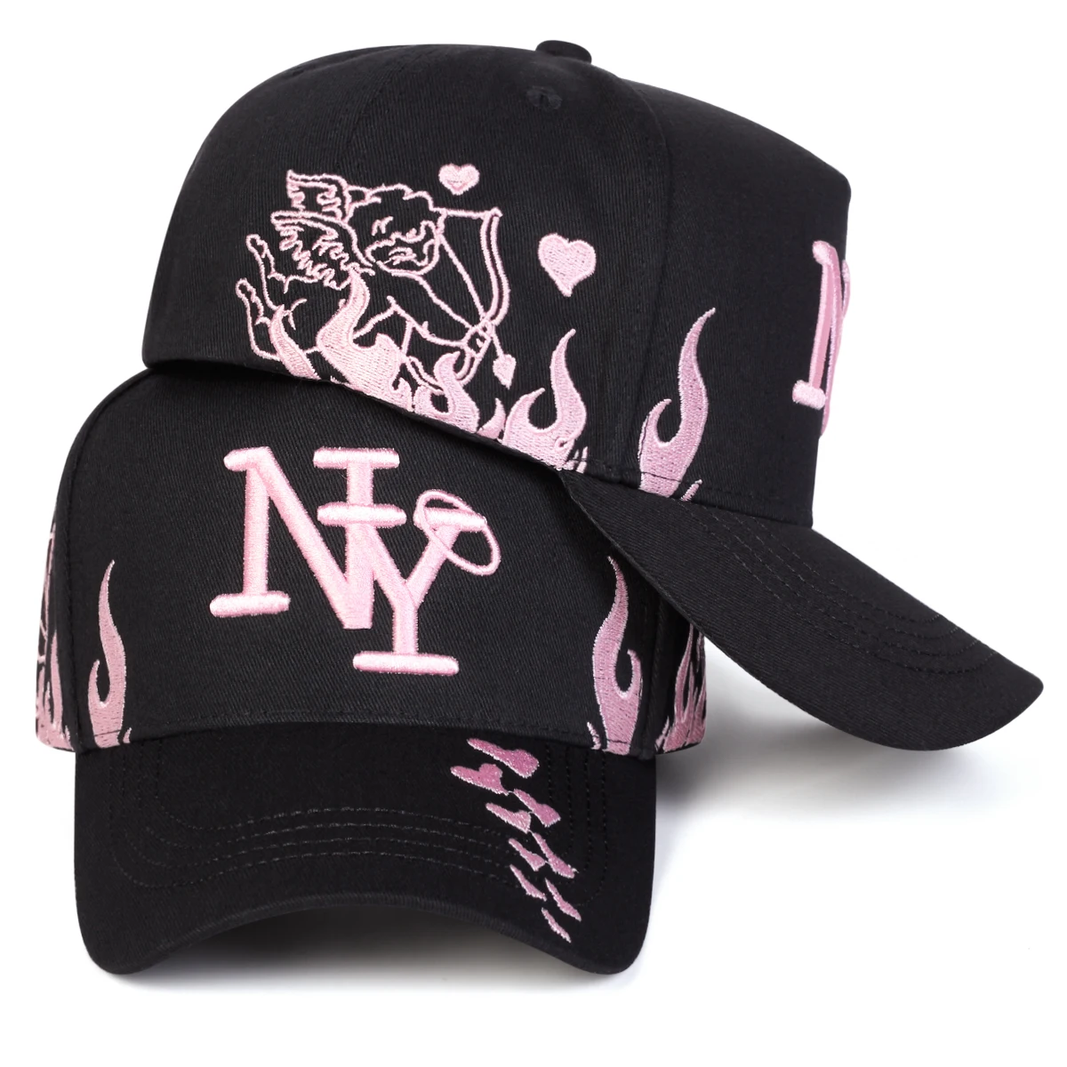 Unisex Letter Embroidery Baseball Caps Spring Autumn Outdoor Adjustable Casual Hats Sunscreen Hat Sports Cap