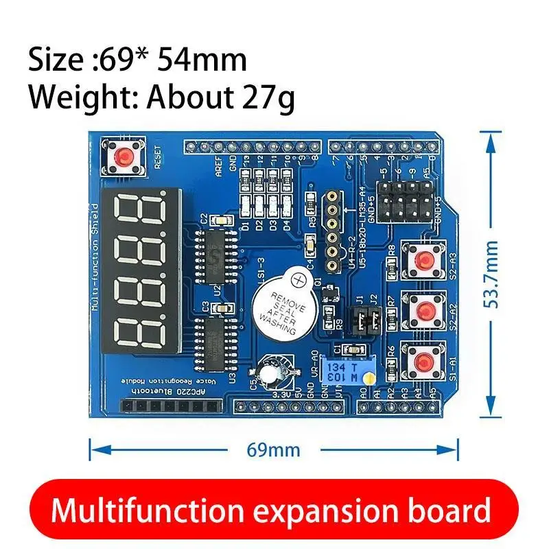 UNO R3 Multifunctional Expansion Board Basic Learning Kit for UNO R3 image 2
