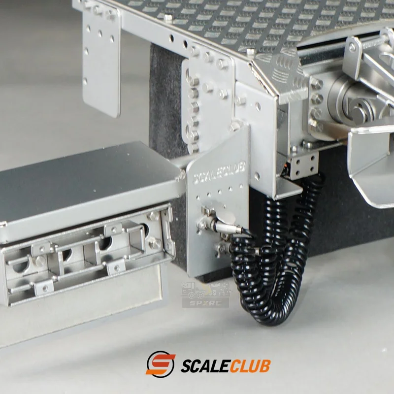 Scaleclub Model Voor Regal Volvo 1/14 Zware Slepen Hoofd Oka Upgrade Metalen Staart Beam Voor Tamiya Lesu Rc Truck Trailer