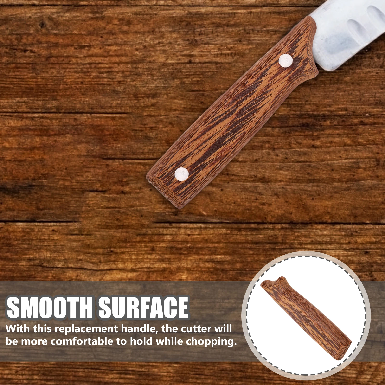 

2 Pcs Tool Handle Accessories Practical Grip Pocket Kitchen Tools Stainless Steel
