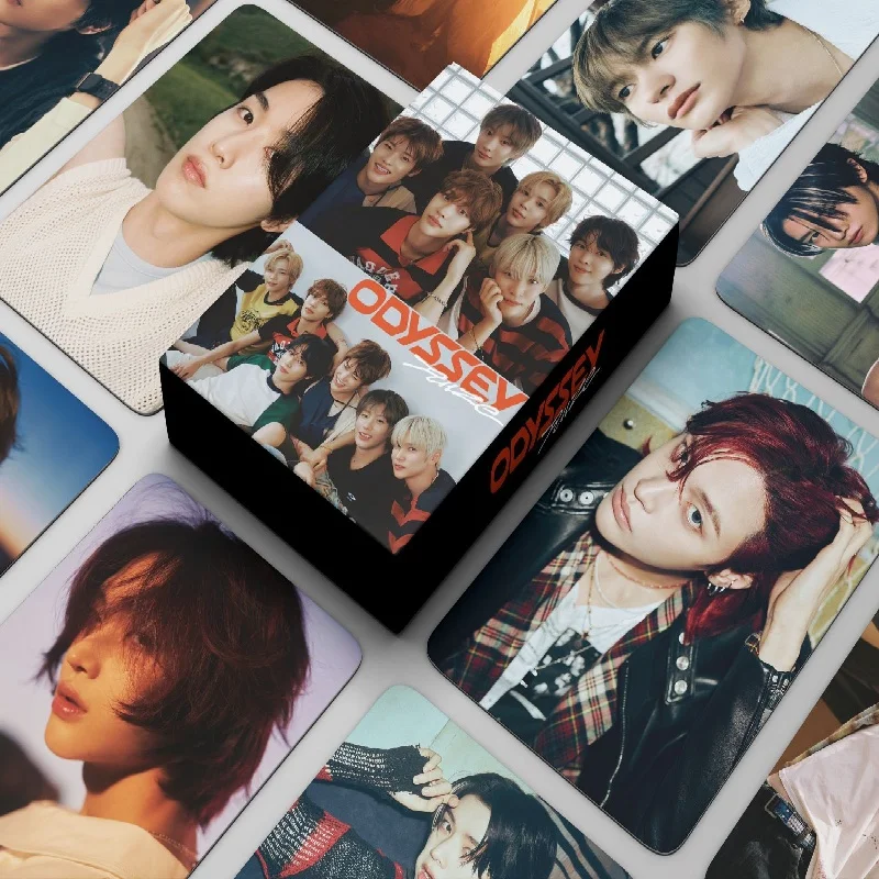 

55Pcs/Set RIIZE Idol Boy New Album ODYSSEY HD Printd Photocards WONBIN SOHEE SHOTARO ANTON EUNSEOK Lomo Cards Fans Gifts