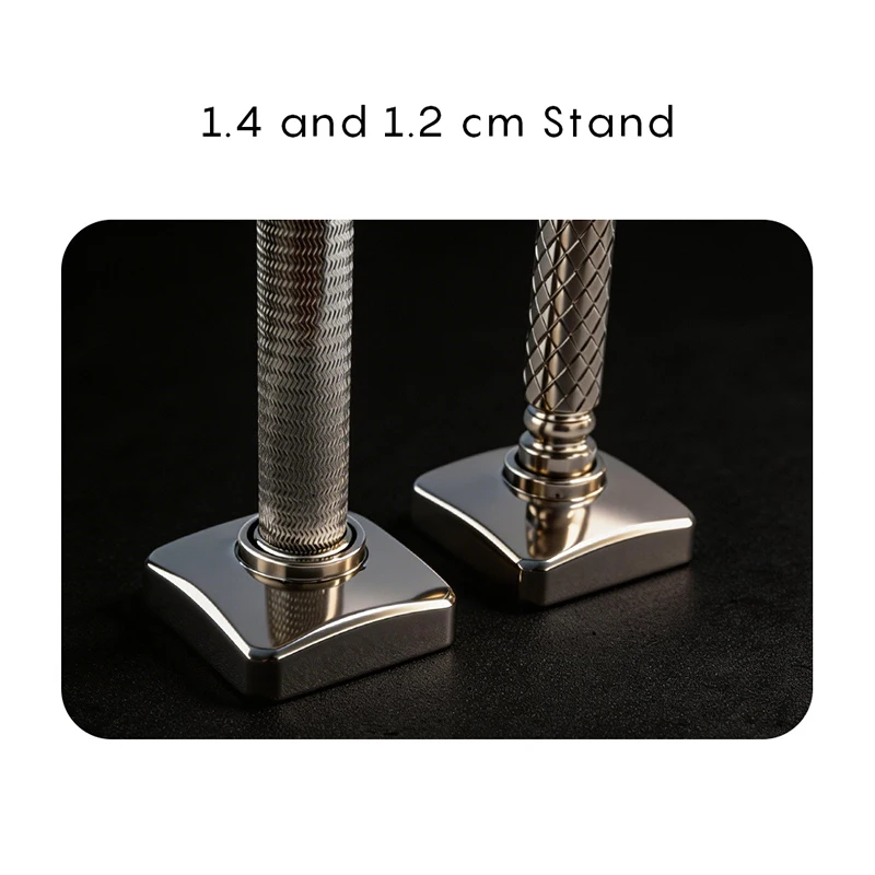 Shavcooo RS900 Universeller Rasiererständer für Doppelklingen aus 316L Edelstahl für Klassische Rasierer 10 12 14 mm – Detail 7