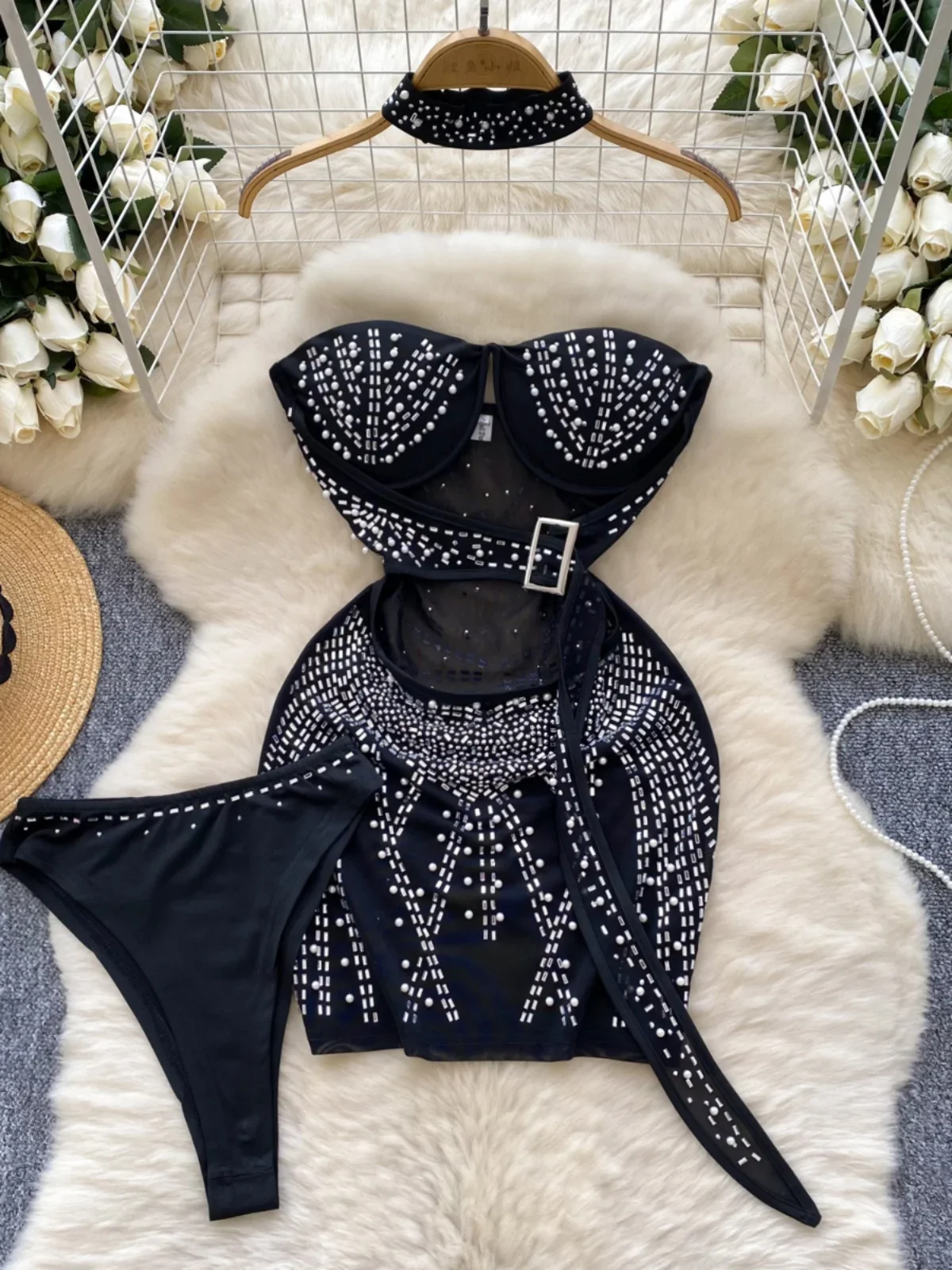 Foamlina American Ins, новое сексуальное платье-труба без рукавов с ромбовидной сеткой для тяжелой промышленности, короткие клубные платья для девочек, уличная одежда Foamlina American Ins, новое сексуальное платье-труба без рукавов с ромбовидной сеткой для тяжелой промышленности, короткие клубные платья для девочек, уличная одежда