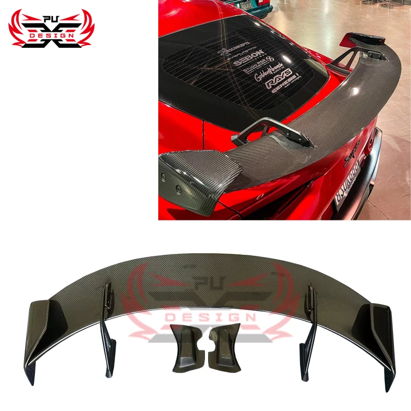 

Dry Carbon Fiber ADR Style For Toyota SUPRA A90 A91 MK5 Wholesale swan neck spoiler wing body kits