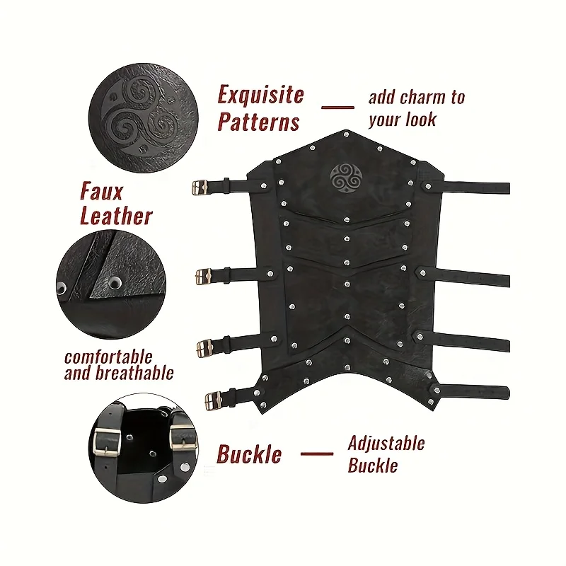 A Pair of Medieval Knight Leg Armor Suitable for Halloween, Cosplay Costumes, and Stage Props