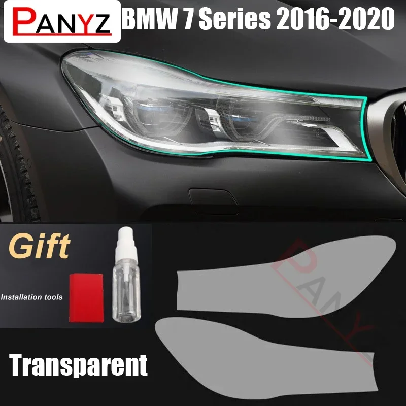 

Для BMW 7 серии 2016-2021 ТПУ оригинальный автомобильный сом черный/прозрачный светильник пленка для окон BC столб колонка мембранные аксессуары
