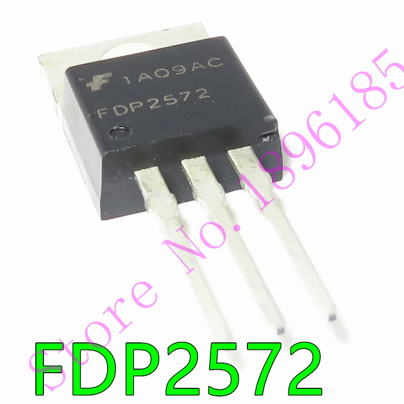 FDP2572 MOSFET TO-220 N-CH 150V 29A chip   N-Channel PowerTrench MOSFET 150V, 29A, 54m