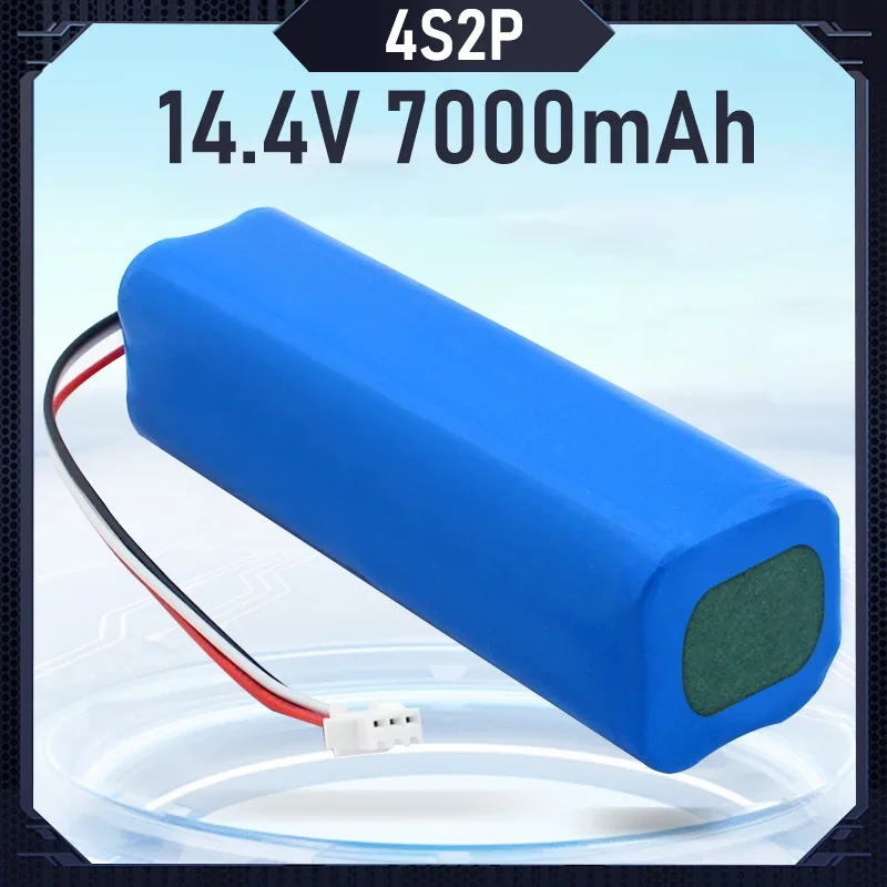 

Powerful 18650 Lithium Battery Pack with 7000mAh Capacity for Robot Vacuum Cleaner Accessories