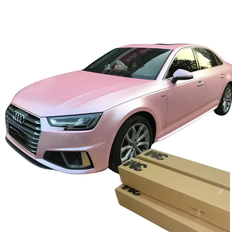 

3M PET Electro Optic Metal Cherry Blossom Pollen Car Color Change Changing Paint Protection Vinyl Stickers Decals Wraps Films