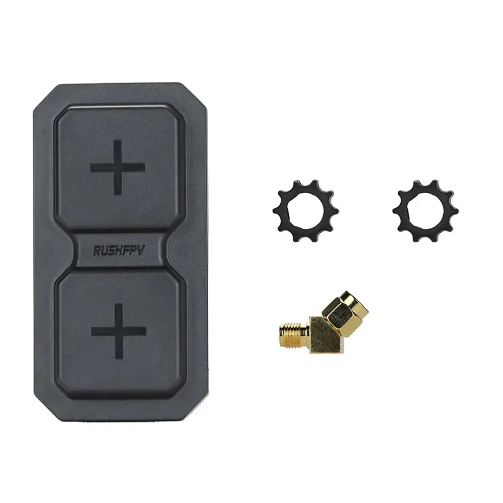 Rushfpv Rush Fpv RANGE 5.8G Plus 2X Dual-Unit Patch Directional 11dBi SMA Antenna (RHCP/LHCP)