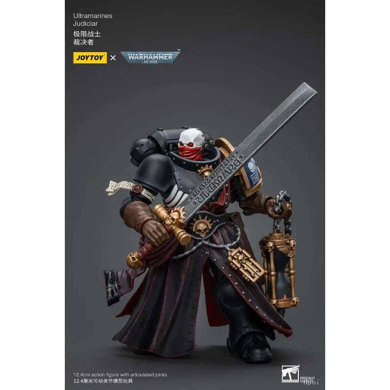 [En Stock] JOYTOY Original 40K1/18 muñeca móvil Warhammer 40000 guerrero extremo arbitrador móvil Anime modelo juguete colección de regalo