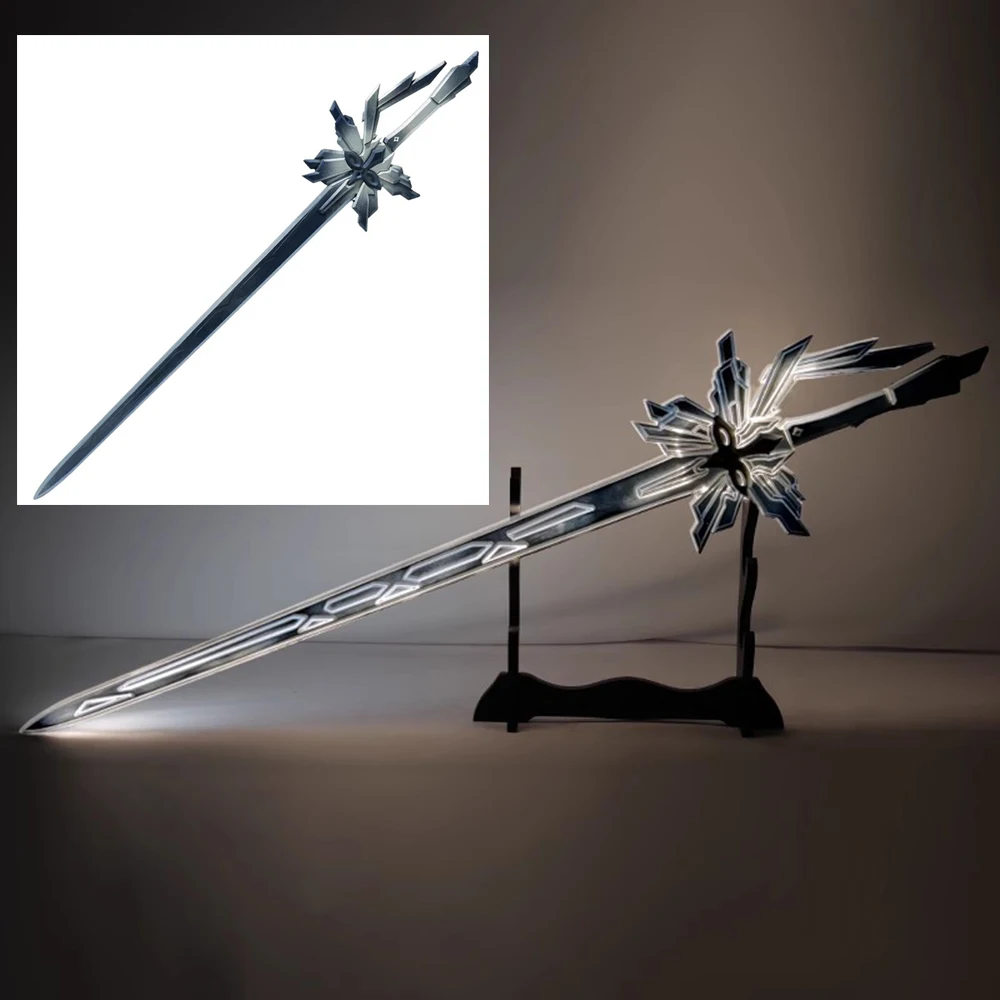 

120CM The Captain II Capitano Genshin Impact Charging Luminescence Sword Cosplay Halloween Christmas Party Props for Comic Show