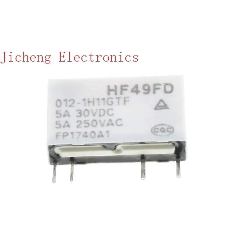 

10PCS HF49FD-012-1H11GTF 12V touchpoint gold-plated, set of normally open, ultra-thin relays
