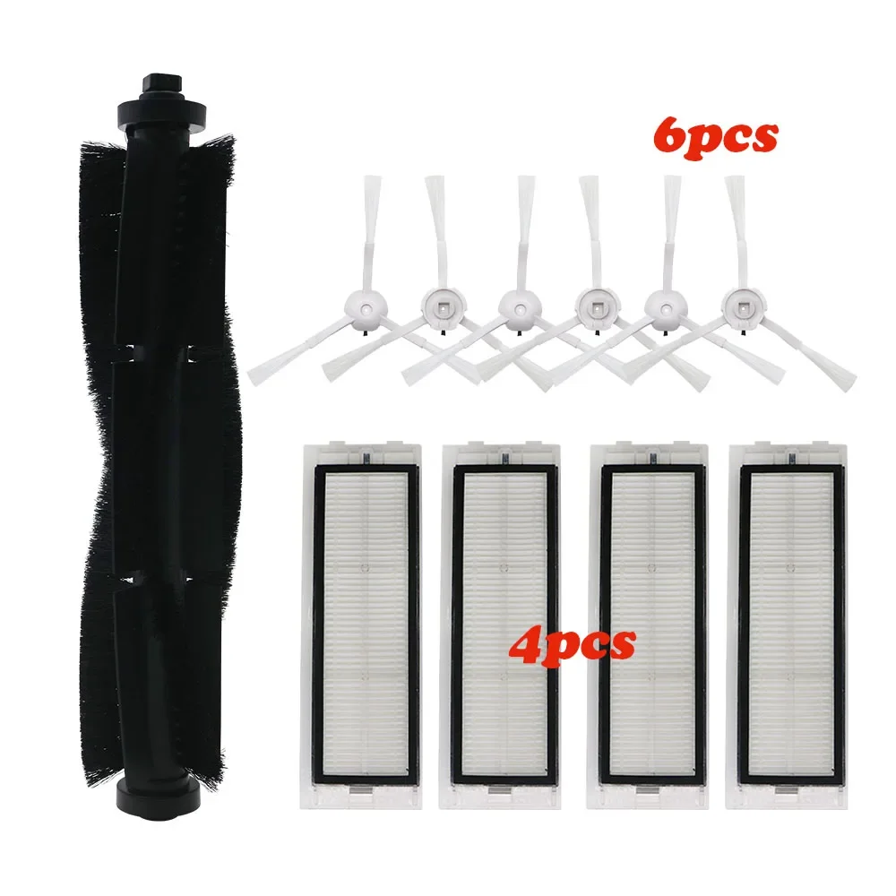 Sikat rol Penyedot Debu Filter HEPA untuk 360 S5 S7 Robot penyedot debu sikat samping Aksesori Filter pengganti kain pel
