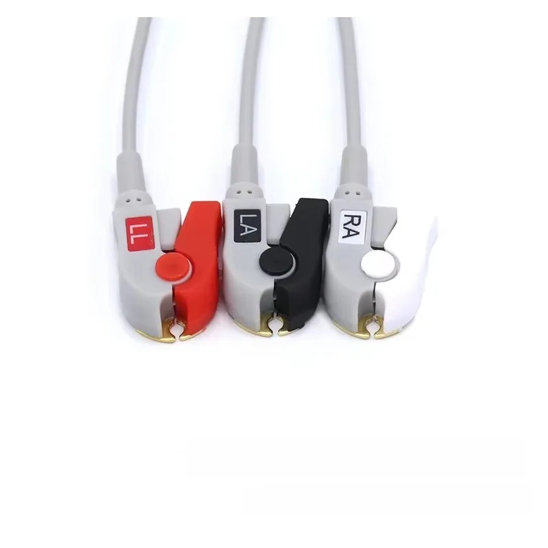 Limited Offer NEW Compatible With Siemens Three-lead Clip Lead Cable American Standard Drager MP03412
