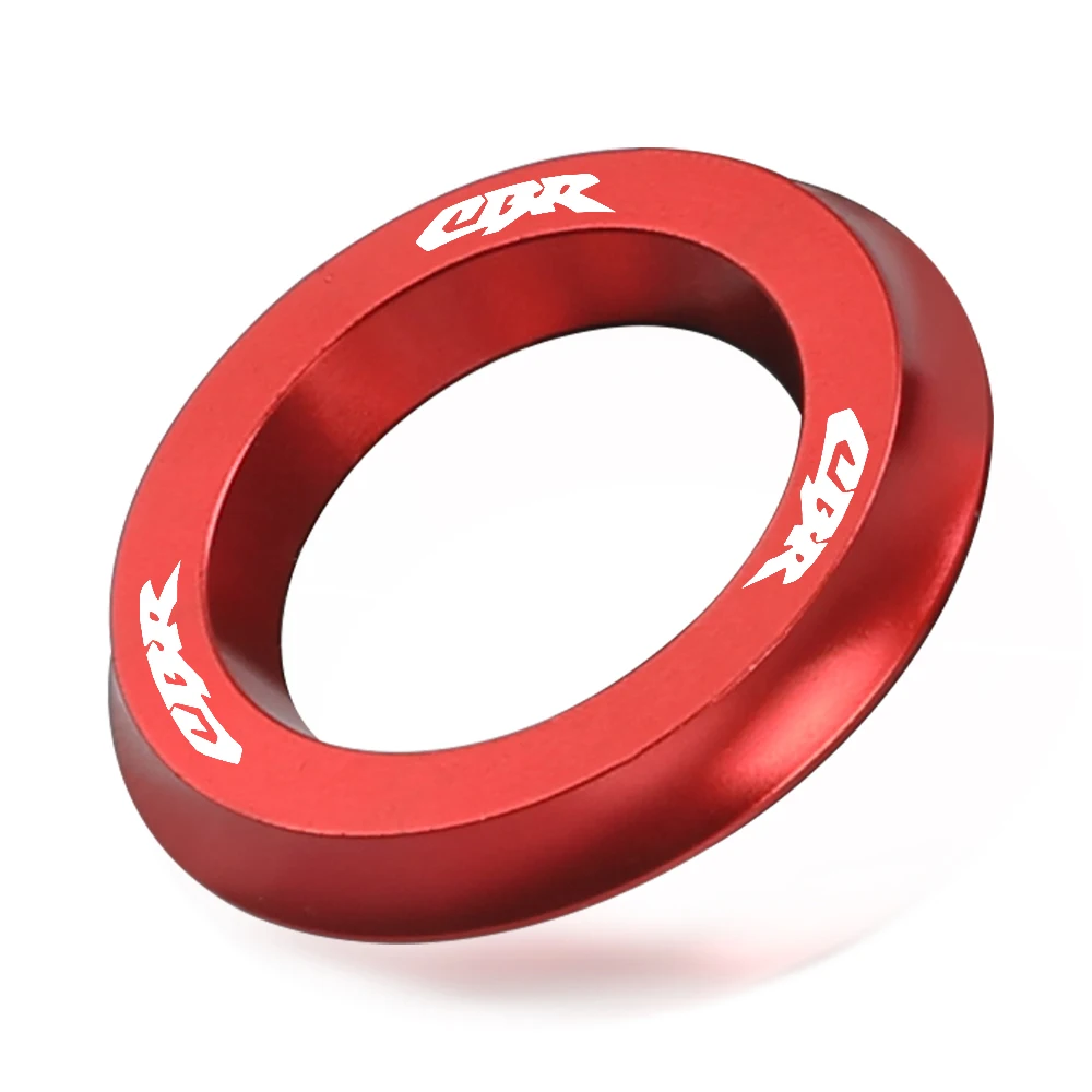 CBR  For Honda CBR125R CBR125RR CBR150R CBR250 R RR CBR300R rcycle Accessories Ignition Switch Cover Ring Key Aluminum