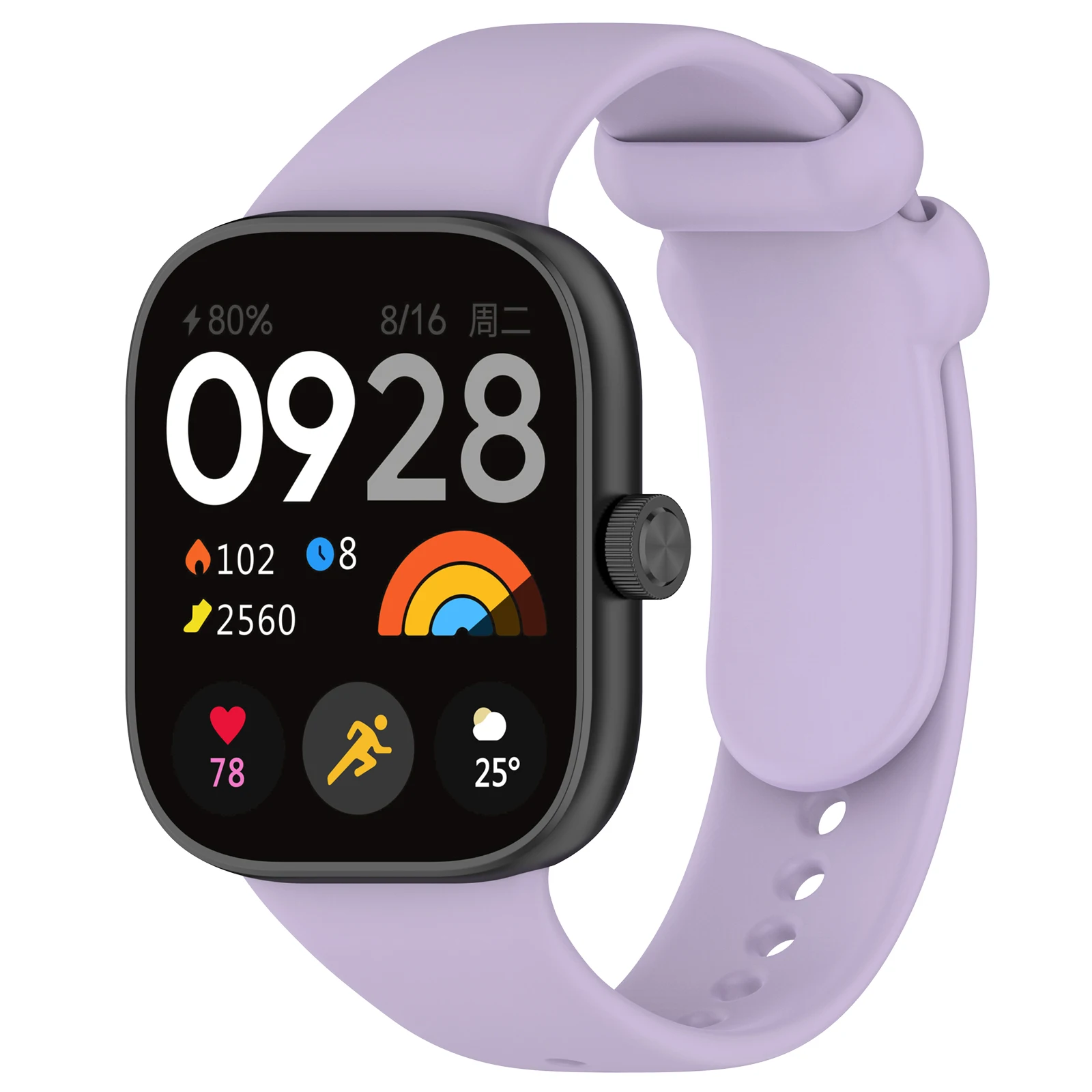 Correa deportiva de silicona para reloj inteligente, pulsera de repuesto para Redmi Watch 4, Xiaomi Band 8 Pro, mi Band 8 Pro