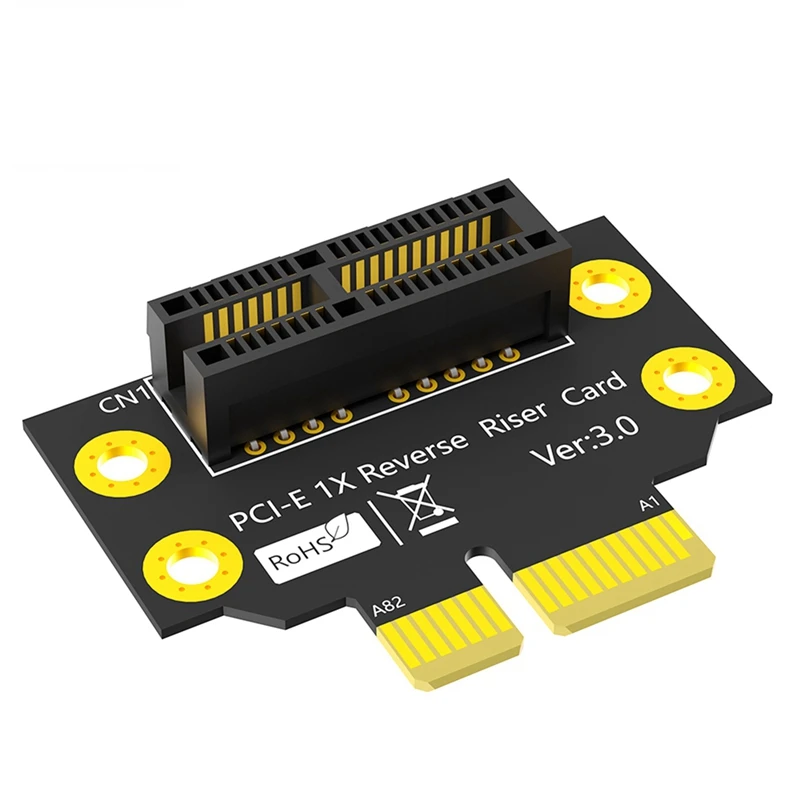 PCI-E 1X 3.0 90-stopniowa odwrócona karta męsko-żeńska do serwera 2U (kierunk w stronę instalacji CPU)