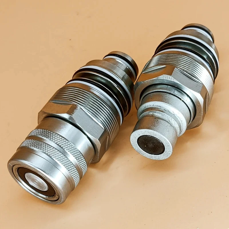 6679837 6680018 Hydraulic Quick Connect Coupler 46mm Thread for Bobcat 753-883/ A220 - A770/S130 - S770/T140 - T870  XOJOX