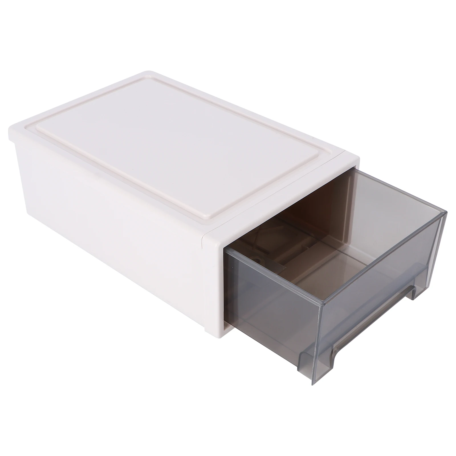 

Plastic Storage Boxes Drawer Style Transparent Wardrobe Bedroom ganizer Case Shoe Container Closet Space Saver Home