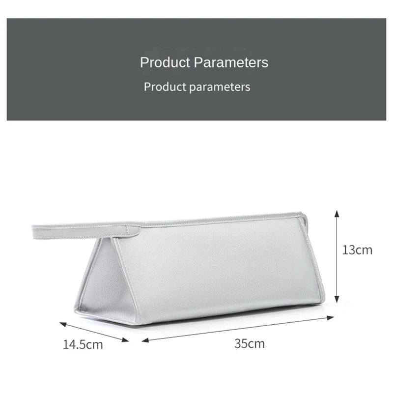 กระเป๋าเก็บอุปกรณ์ป้องกันครีมบำรุงผมแบบเครื่องเป่าผมออแกไนเซอร์จัดเก็บสำหรับการเดินทางโดยเครื่องเป่าผมจาก Laifen