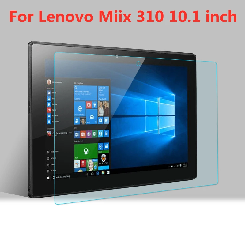 Tablet vidro temperado para lenovo miix 310 10.1 polegada protetor de tela tablet filme