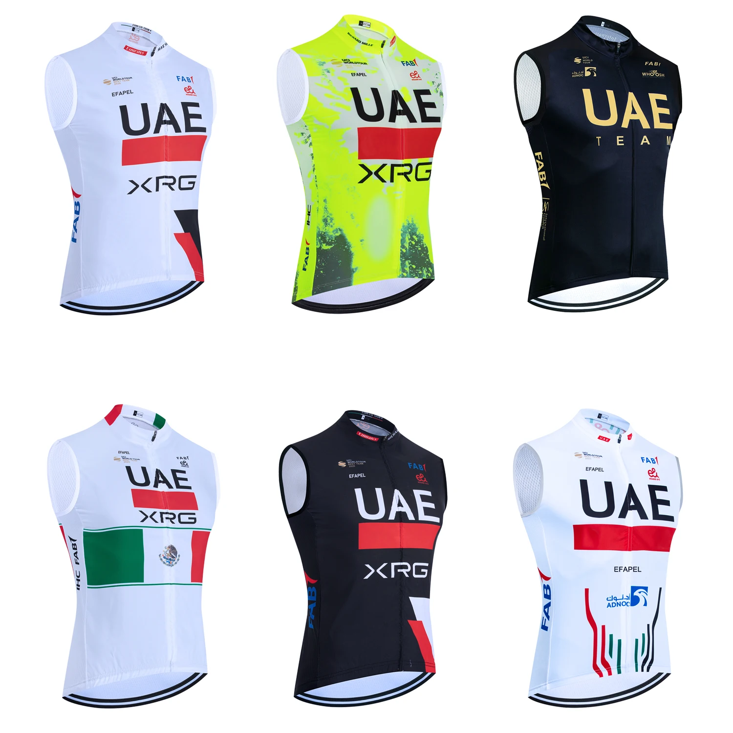 Cycling Gear Uae - 2027 White Cycling Jersey UAE Bike